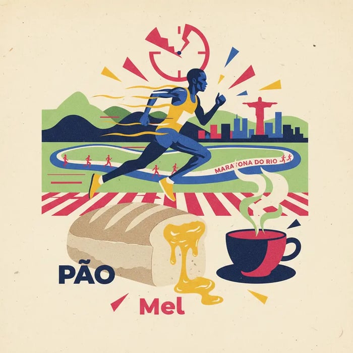 Pão com mel e chá: o segredo de Sawe para correr maratona