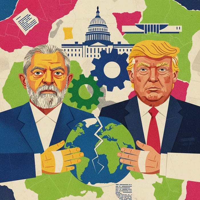 Lula a Trump: "Não temos tempo a perder"