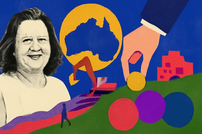 Gina Rinehart amplia participação no setor de terras-raras na Austrália