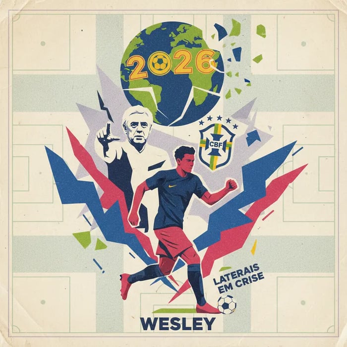Laterais em crise: Wesley surge como aposta de Ancelotti para 2026