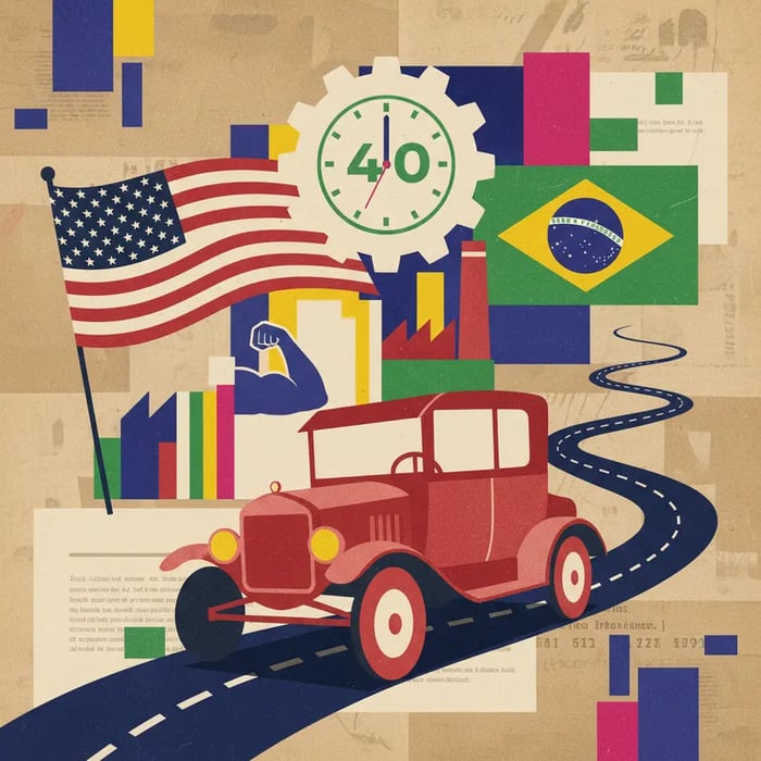 Ford: Há 100 anos, a gigante automotiva reduziu a jornada para 40 horas semanais