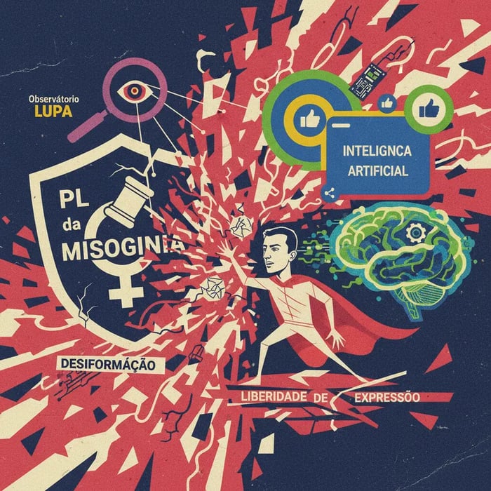 Desinformação sobre PL da Misoginia domina redes sociais