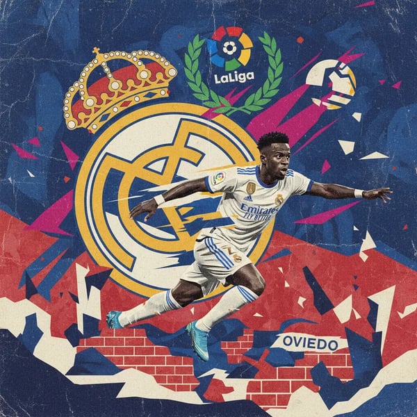 Real Madrid Aposta em Vini Jr Contra Oviedo