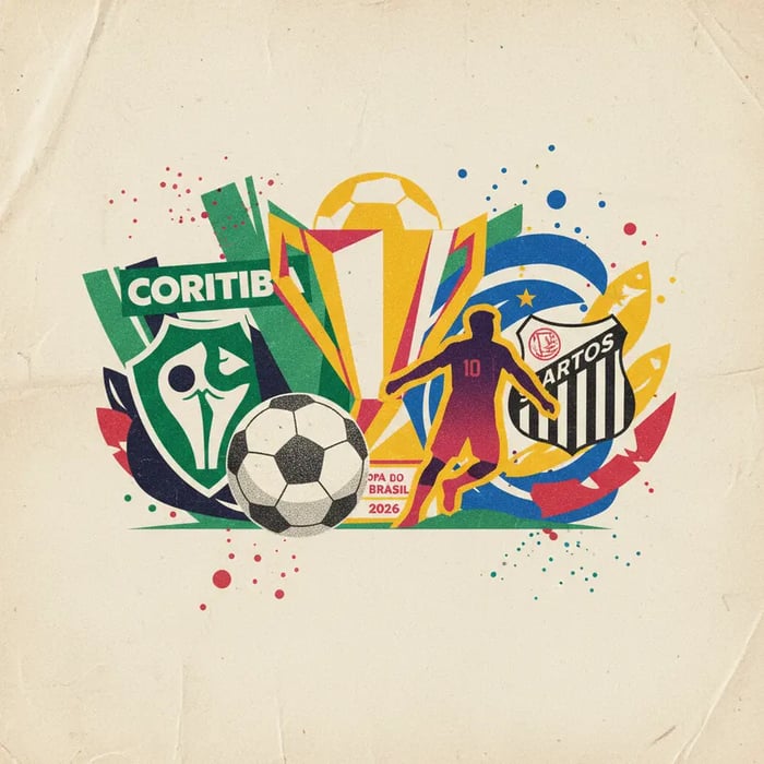 Coritiba e Santos decidem vaga na Copa do Brasil 2026