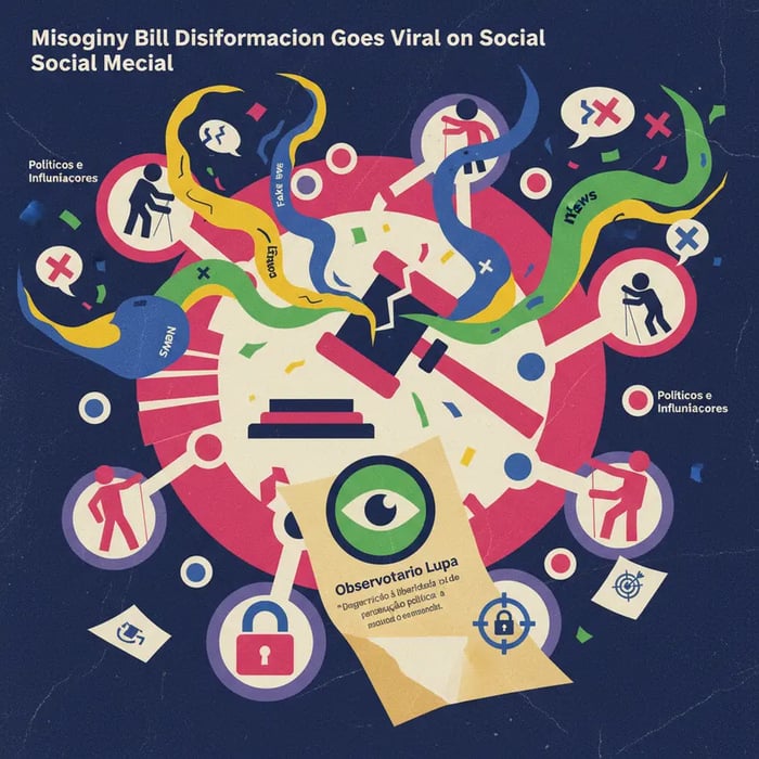 Desinformação sobre PL da Misoginia viraliza nas redes sociais