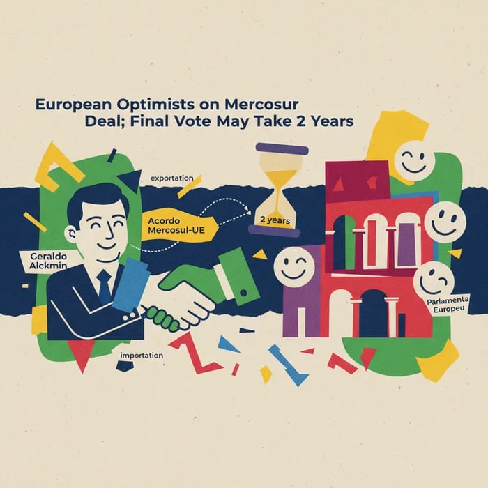 Europeus otimistas com acordo Mercosul; votação final pode levar 2 anos