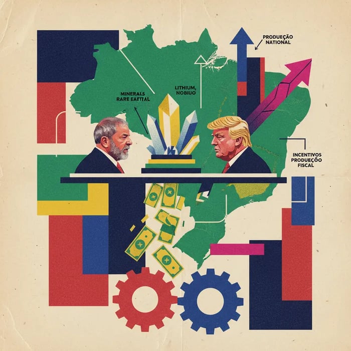 Brasil aprova política para minerais estratégicos antes de reunião com EUA