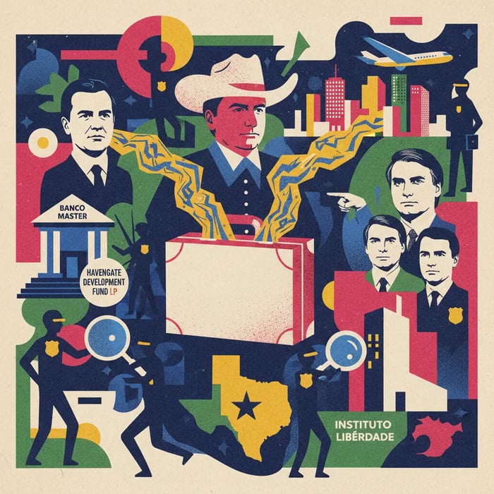 Advogado em Dallas é Elo de Dinheiro de Vorcaro com Eduardo Bolsonaro