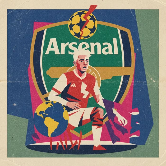 Ben White, zagueiro do Arsenal, lesiona o joelho e vira baixa para a final da Champions e Copa do Mundo