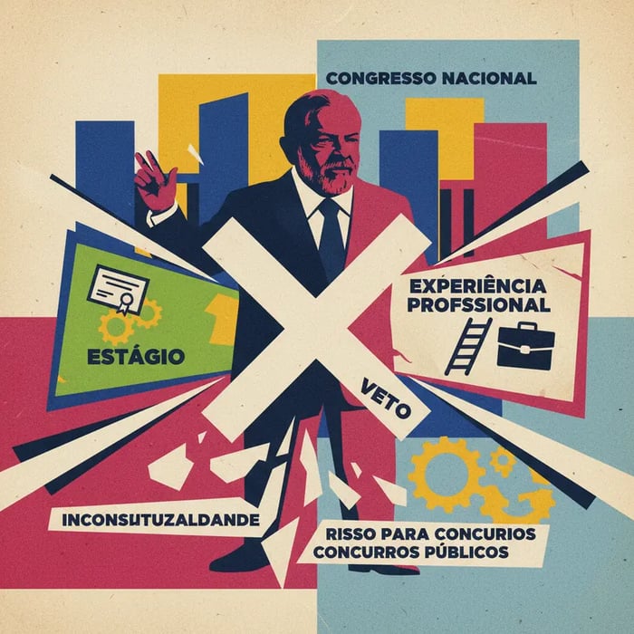 Lula veta lei que equiparava estágio a experiência profissional
