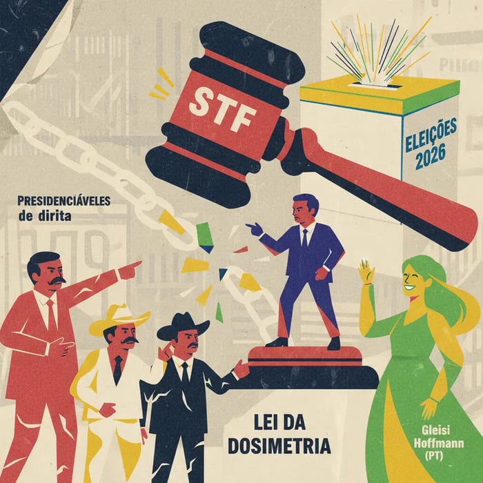 Presidenciáveis de direita reagem à suspensão da Lei da Dosimetria e criticam Moraes