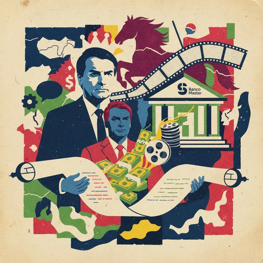 Flávio Bolsonaro é citado em negociações de financiamento de filme sobre o pai