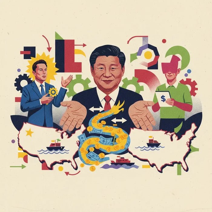 Xi Jinping promete mais abertura econômica para empresários americanos