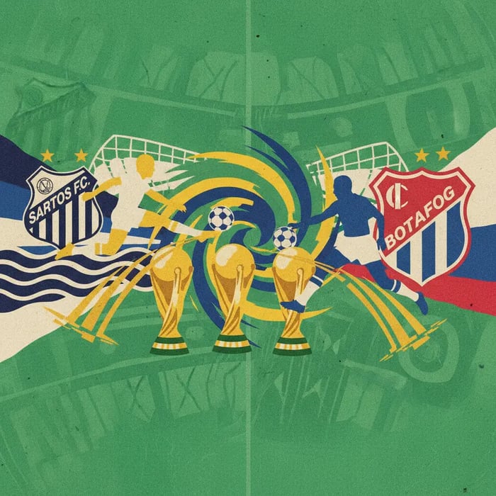 Santos e Botafogo dividiram a era de ouro da Seleção Brasileira nas Copas