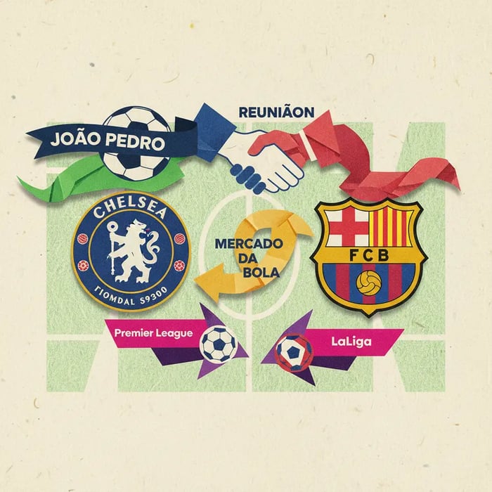 Empresário de João Pedro se reúne com Chelsea e Barcelona