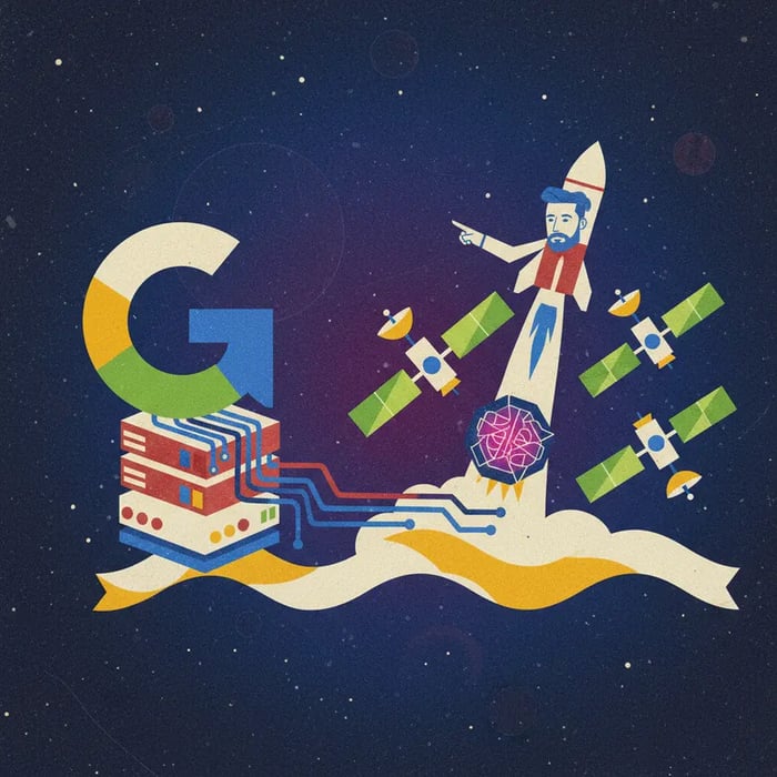 Google e SpaceX discutem centros de dados espaciais