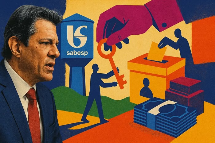 Haddad critica privatização da Sabesp e promete reavaliar contrato