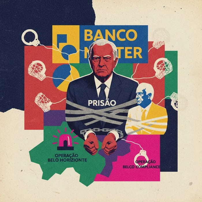 Pai de ex-dono do Banco Master é preso em BH