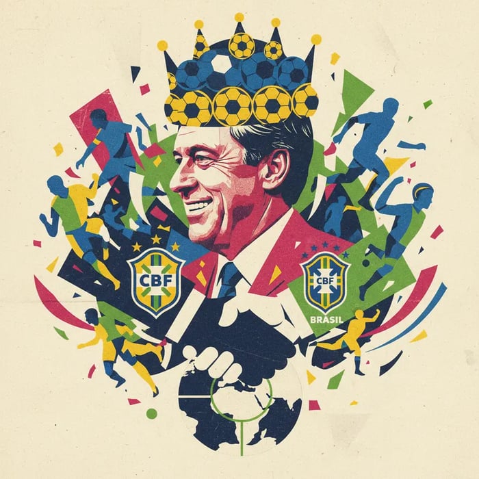 Ancelotti renova com a Seleção Brasileira até 2030