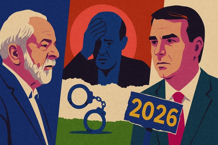 Campanhas de Lula e Flávio Bolsonaro avaliam rejeição de delação de Vorcaro pela PF como redução de tensão, com desdobramentos até a eleição