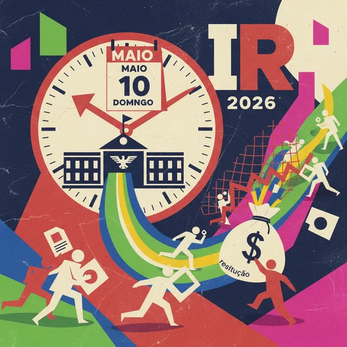 Imposto de Renda 2026: Prazo para 1º lote de restituição termina domingo
