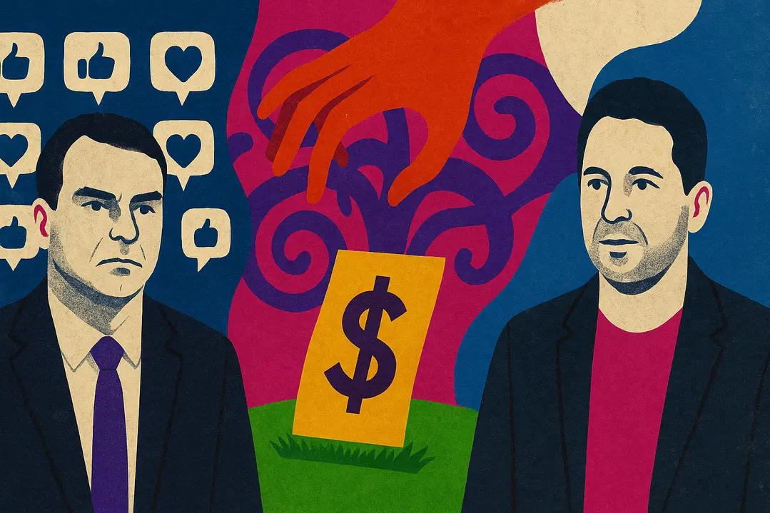 Corrupção domina redes sociais após revelação sobre Flávio Bolsonaro e Daniel Vorcaro
