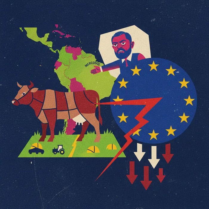 Brasil fora da lista de exportadores de carne para a UE após 2026