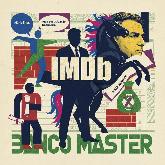 Daniel Vorcaro listado como produtor de filme sobre Bolsonaro no IMDb