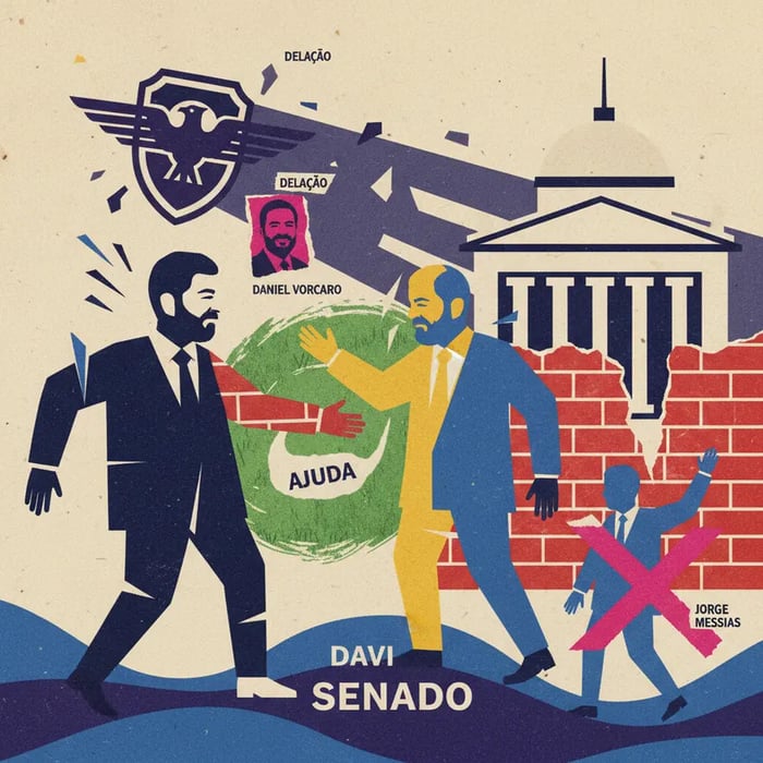 Alcolumbre pediu ajuda a Lula contra delação antes de rejeição de Messias
