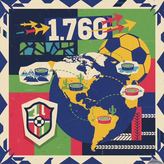 Copa 2026: Brasil enfrentará mais de 1.700 km em viagens na fase de grupos