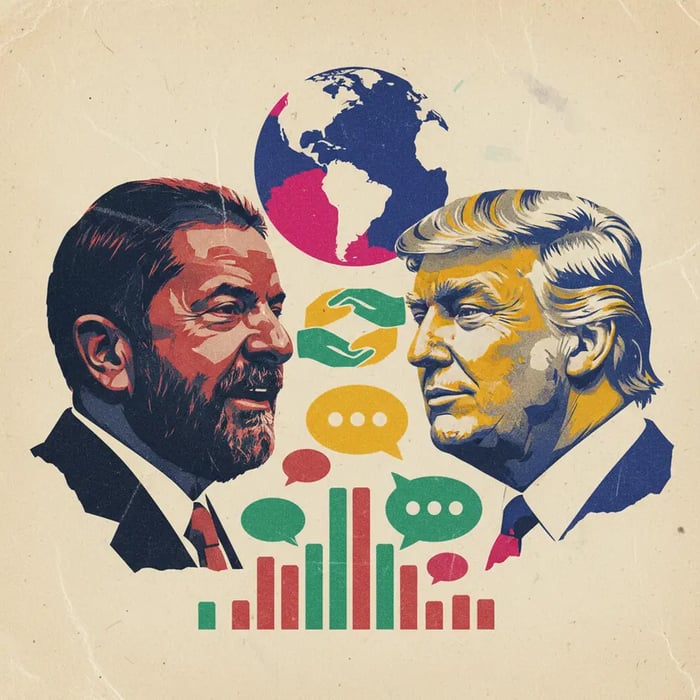 Lula e Trump se reúnem e superam expectativas de diálogo