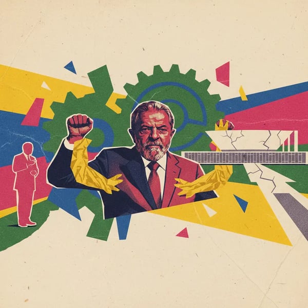 Lula adota tom de sobrevivência em pronunciamento