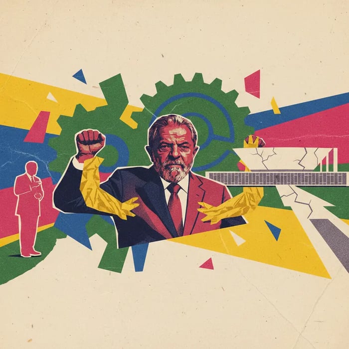 Lula adota tom de sobrevivência em pronunciamento