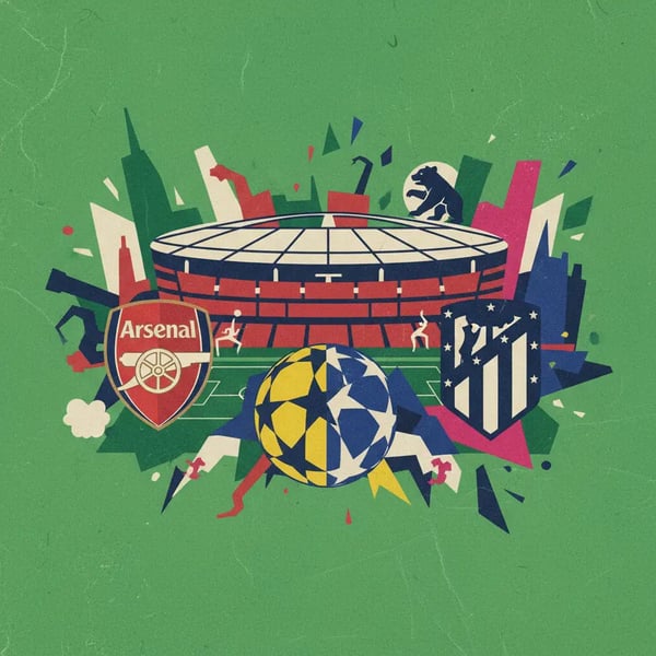 Arsenal e Atlético de Madrid disputam vaga na final da Champions