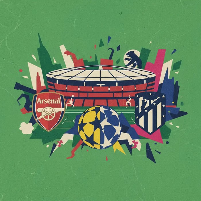 Arsenal e Atlético de Madrid disputam vaga na final da Champions