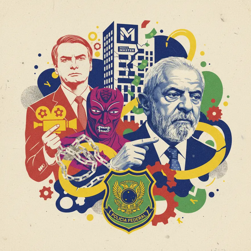 Lula: Relação Flávio Bolsonaro-Vorcaro é caso de polícia