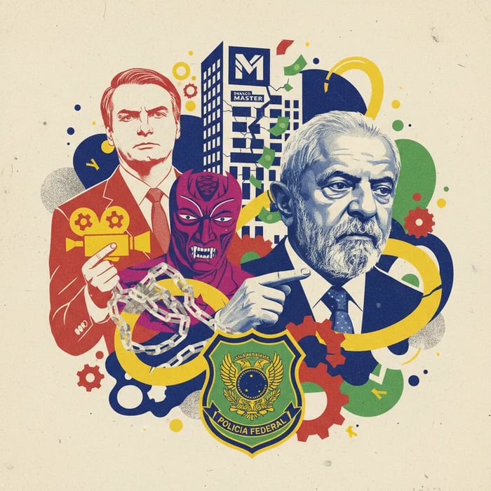 Lula: Relação Flávio Bolsonaro-Vorcaro é caso de polícia