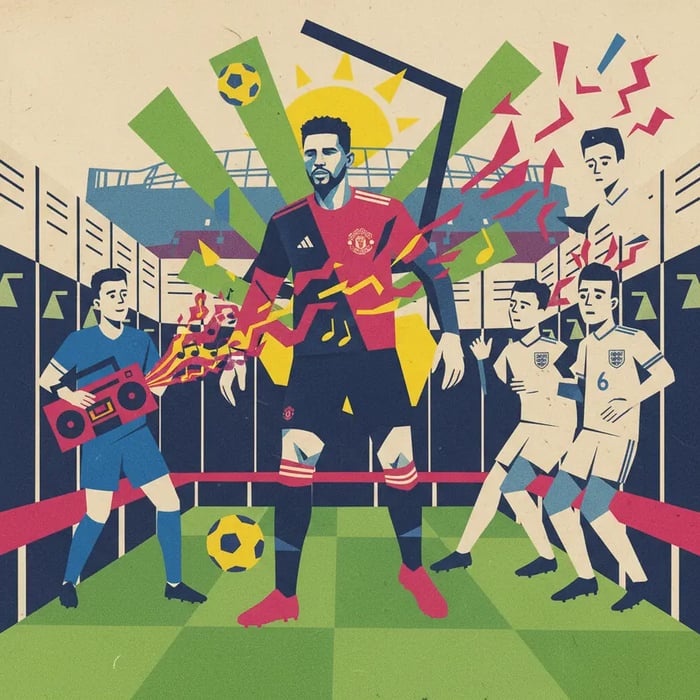 Casemiro revela incômodo inglês com pagode no vestiário do United