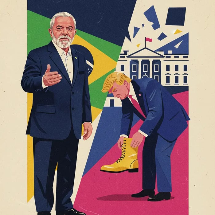 Lula a Trump: 'Ninguém respeita quem se vende'