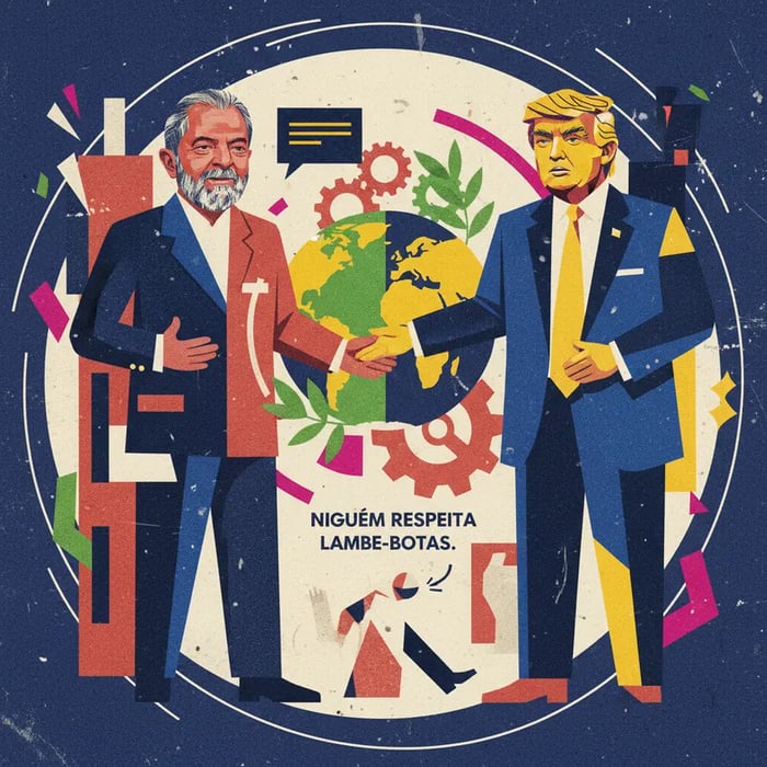 Lula diz a Trump que Brasil não tem 'veto' a temas e cobra respeito mútuo