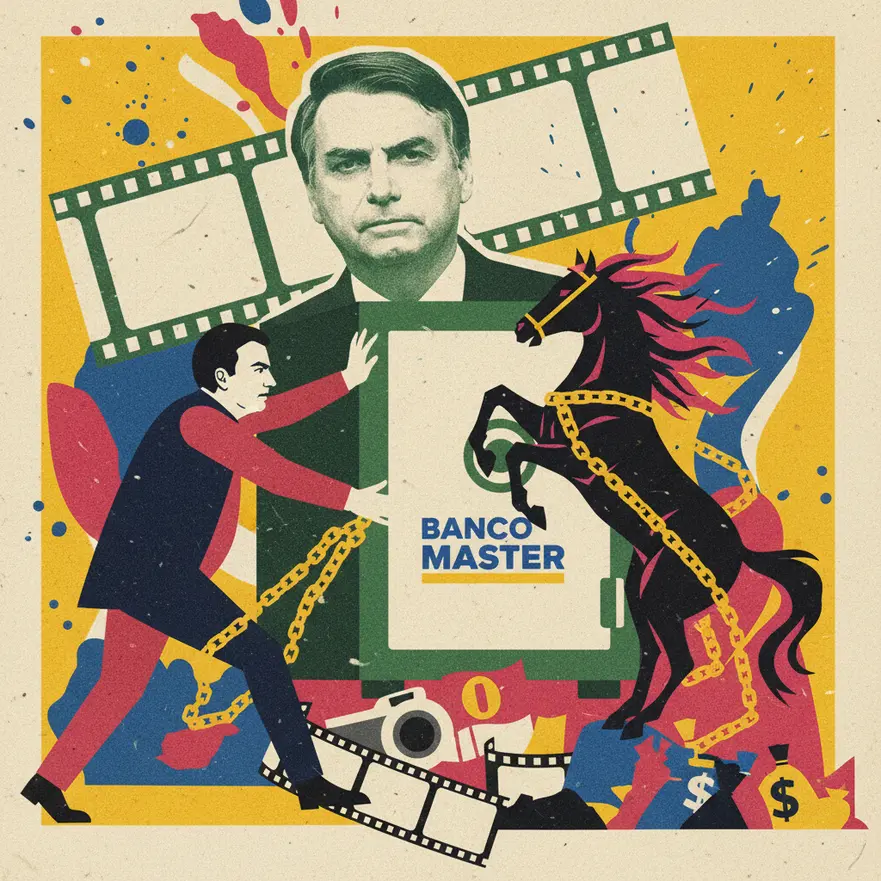 Flávio Bolsonaro pressiona banco por verba de filme sobre o pai