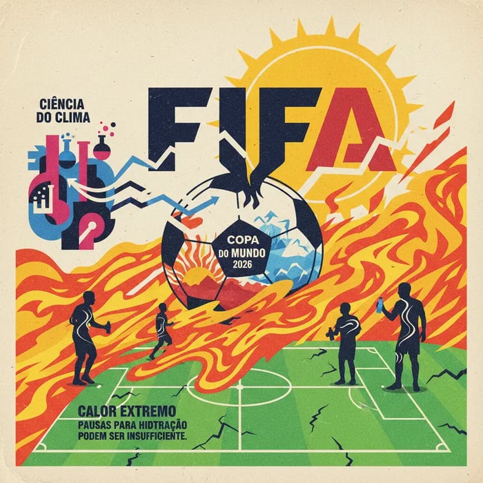 Cientistas alertam Fifa sobre calor extremo na Copa de 2026