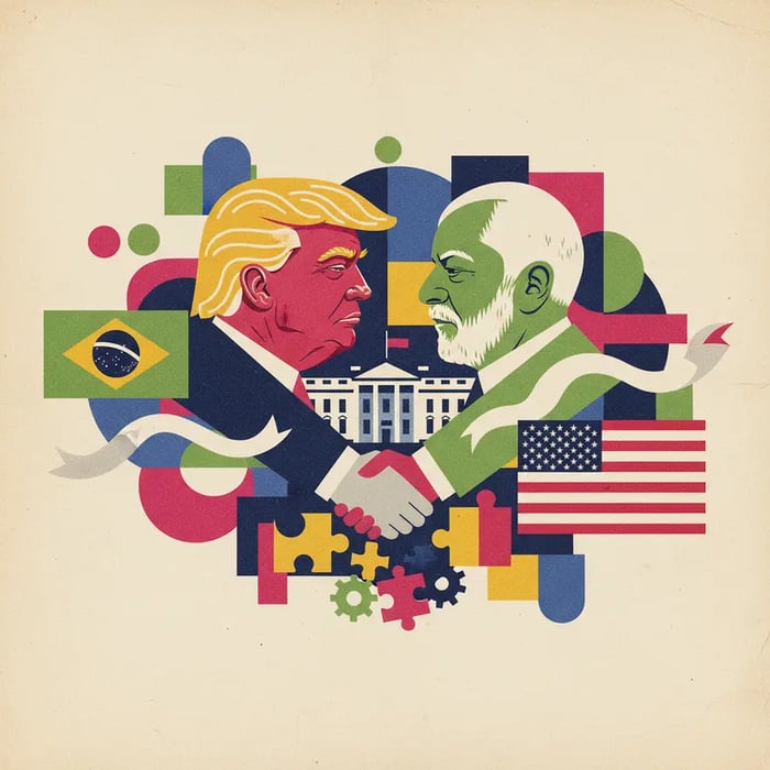 Trump elogia Lula: "Um homem bom, um cara inteligente"