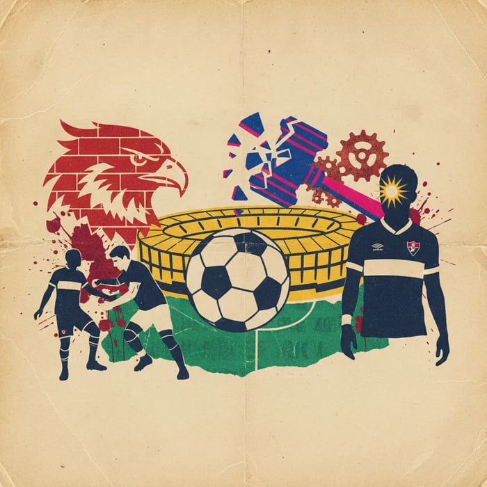 Flamengo denunciado e pode perder mando de campo por confusões no clássico com o Vasco