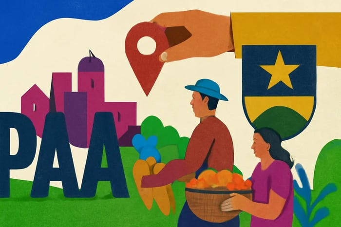 Municípios podem manifestar interesse para execução do PAA em 2026