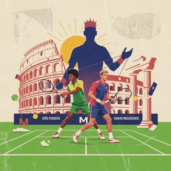 João Fonseca estreia em Roma contra promessa apadrinhada por Djokovic