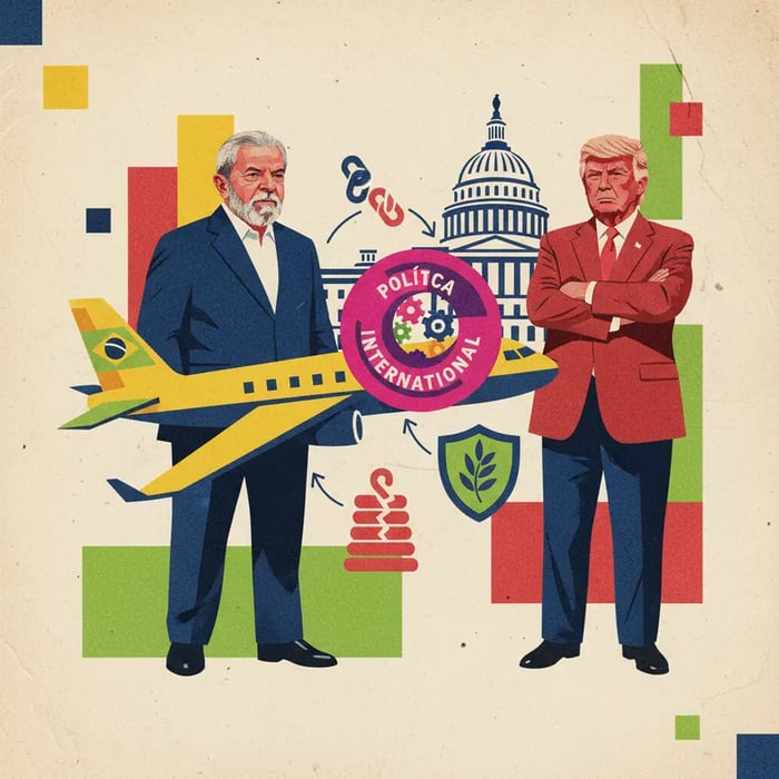 Lula desembarca em Washington para reunião com Trump
