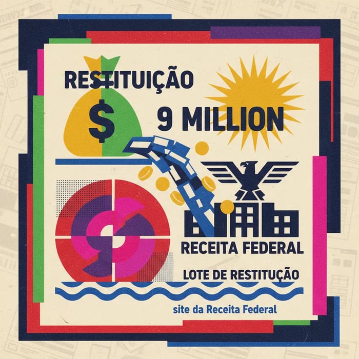 Primeiro lote da restituição do IR 2026 paga 9 milhões em 29 de maio