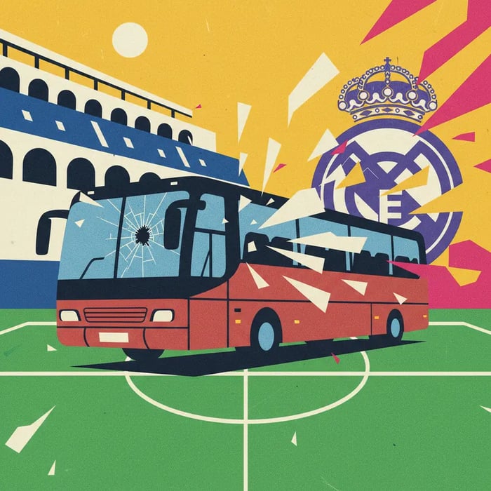 Torcedores do Barcelona apedrejam ônibus do próprio time por engano