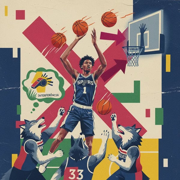 Timberwolves contestam tocos de Wembanyama e alegam interferência em cestas